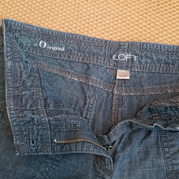 ANN Taylor LOFT SHORTS Denim - Picture 4 of 4
